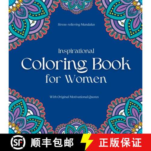 【3-4周达】Inspirational Coloring Book for Women: Inspirational Coloring Journal for Men [9781914997105]
