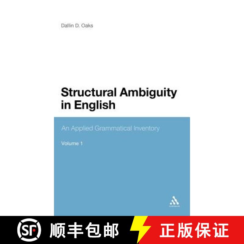 预订 Structural Ambiguity in English: An Applied Grammatical Inventory [9781847064158]