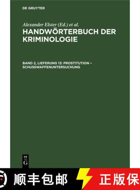 预订 Prostitution - Schusswaffenuntersuchung [9783112515938]