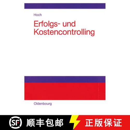 【3-4周达】精装 Erfolgs– und Kostencontrolling – Einführung anhand ausgewählter Schaubilder, Fäl... [9783486274851]