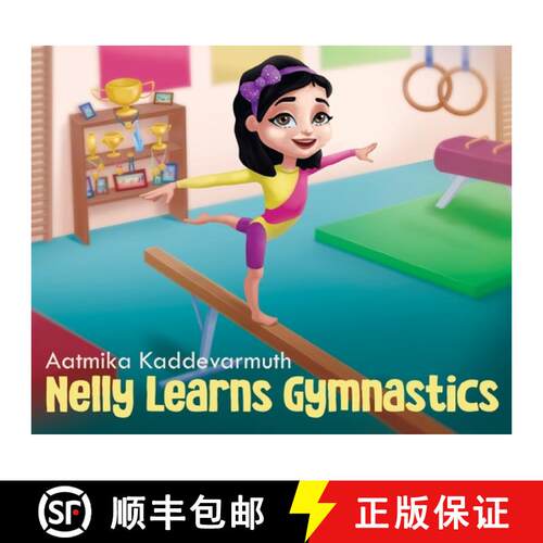 【3-4周达】精装 Nelly Learns Gymnastics [9781662923395]