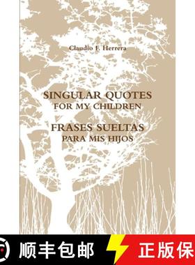 【3-4周达】Singular Quotes for My Children - Frases Sueltas Para MIS Hijos [9781312587892]