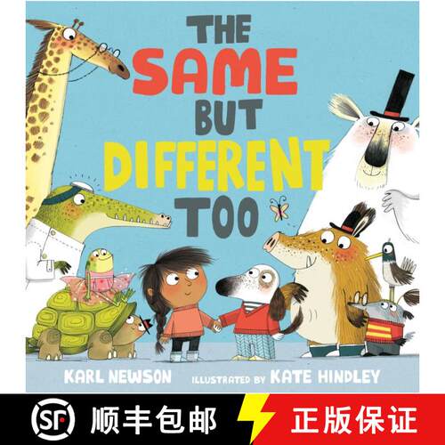 【3-4周达】精装 The Same But Different Too [9781536212013]