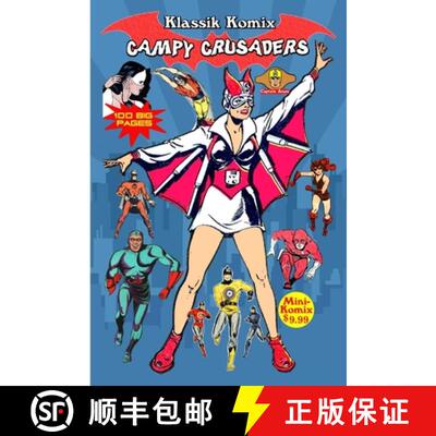 【3-4周达】Klassik Komix: Campy Crusaders [9781387194759]