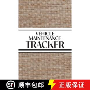 【3-4周达】Vehicle Maintenance Tracker (Textured Paper Rust Orange): 6x9 4 Car Maintenance Tracker wi... [9781834120676]