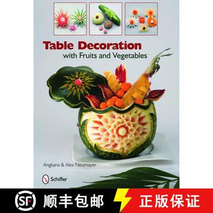 Table Decoration Vegetables 9780764335105 and 4周达 Fruits with