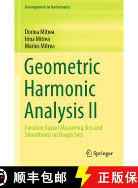 【3-4周达】Geometric Harmonic Analysis II: Function Spaces Measuring Size and Smoothness on Rough Sets [9783031137204]