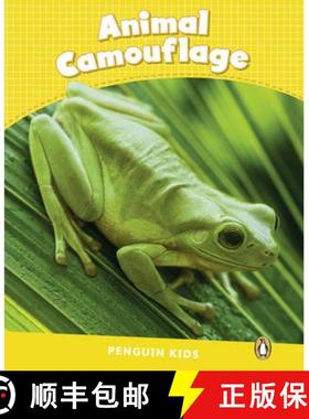 【3-4周达】Penguin Kids 6 Animal Camouflage Reader CLIL [9781408288481]