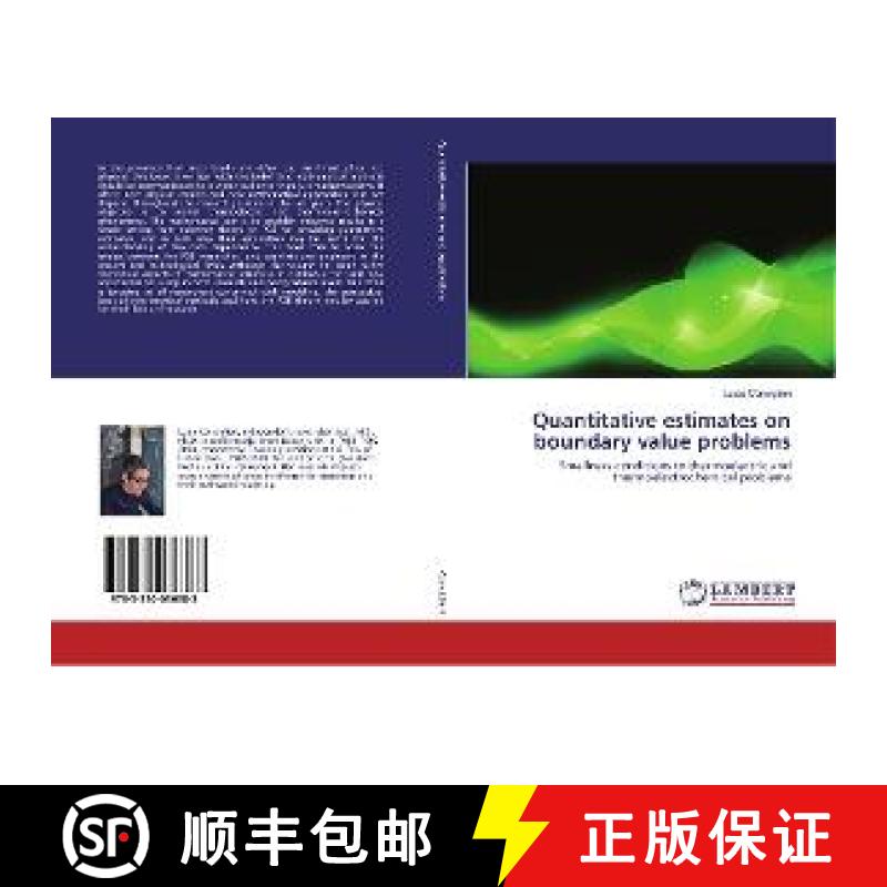 预订 Quantitative estimates on boundary value problems [9783330036383]