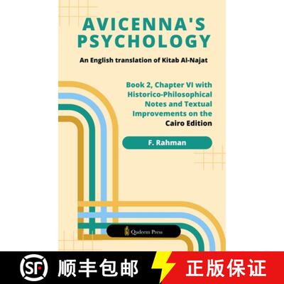 【3-4周达】Avicenna's Psychology - An English Translation Of Kitab Al-Najat: Book 2, Chapter VI With ... [9789366086415]