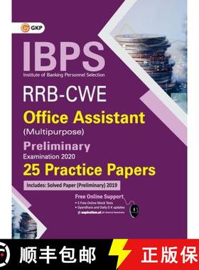 【3-4周达】IBPS RRB-CWE Office Assistant (Multipurpose) Preliminary --25 Practice Papers [9789390187225]