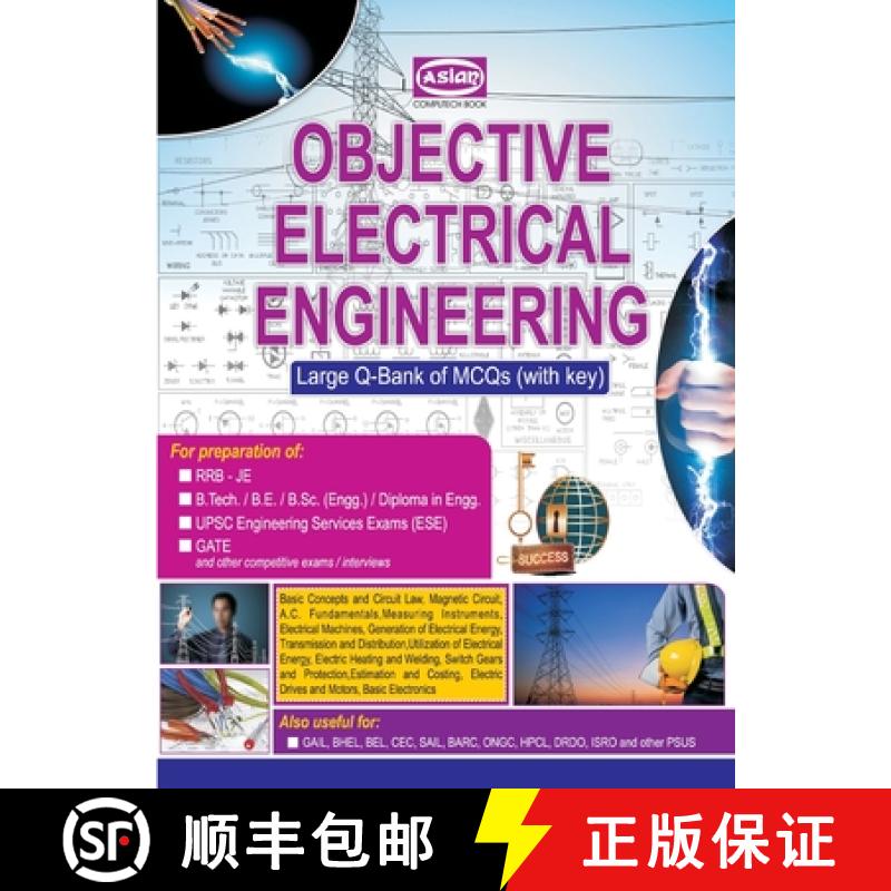 【3-4周达】Q-Bank McQs Rrb with Key Electrical Engg. Objective [9788173179167]