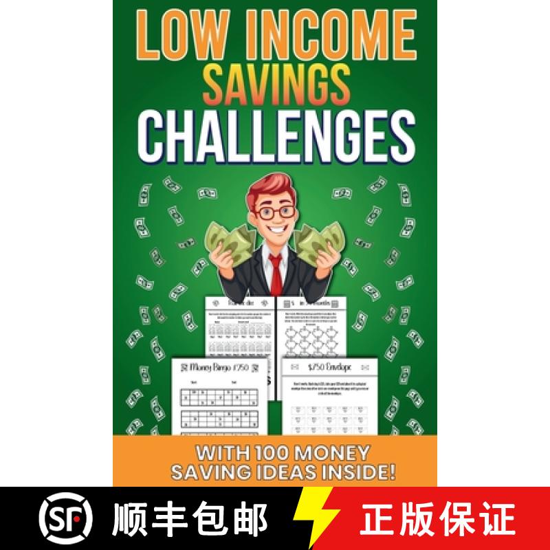 【3-4周达】Low Income Savings Challenges: Money saving challenges to suit all budgets including kids!... [9781916791046]