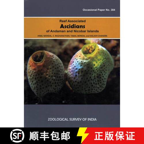 【3-4周达】Reef Associated Ascidians of Andaman and Nicobar Islands [9788181714565]
