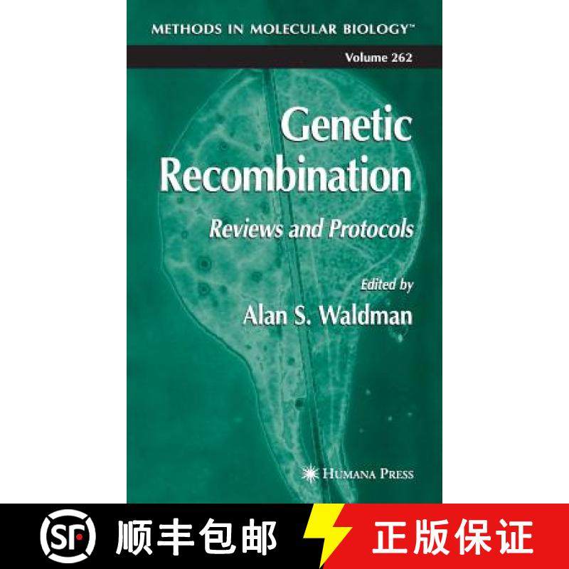 【3-4周达】Genetic Recombination : Reviews and Protocols [9781588292360]