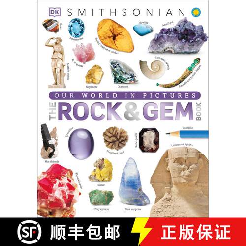 【3-4周达】精装 The Rock and Gem Book: And Other Treasures of the Natural World [9781465450708]