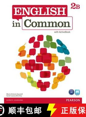 【3-4周达】English in Common 2b Split: Student Book with Activebook and Workbook [9780132628693]
