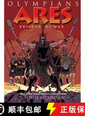 【3-4周达】Olympians: Ares: Bringer of War [9781626720138]