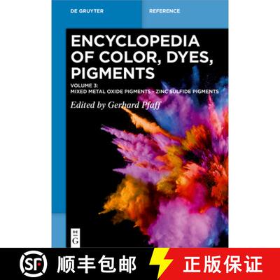 【3-4周达】精装 Mixed Metal Oxide Pigments – Zinc Sulfide Pigments [9783110586862]