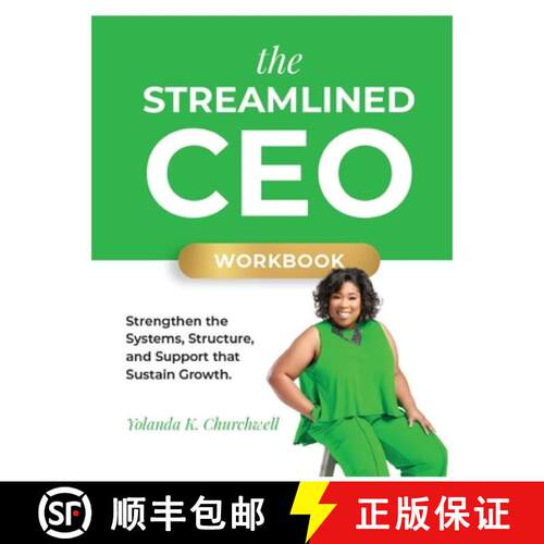 【3-4周达】The Streamlined CEO Workbook [9798996773121]