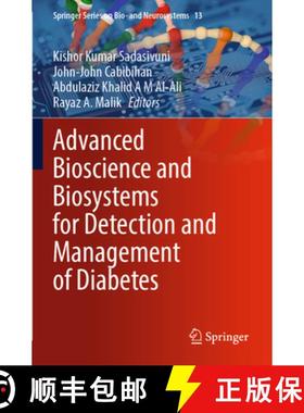 【3-4周达】Advanced Bioscience and Biosystems for Detection and Management of Diabetes [9783030997304]
