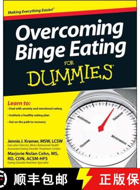 【3-4周达】Overcoming Binge Eating For Dummies [Wiley公共健康] [9781118550878]