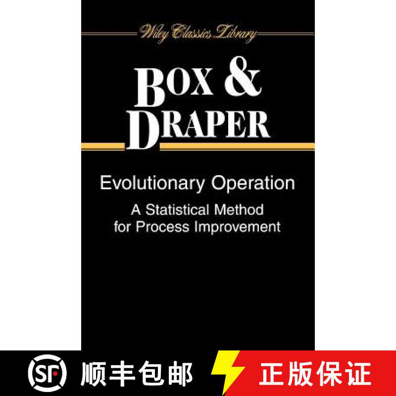 【3-4周达】Evolutionary Operation: A Statistical Method For Process Improvement, Paper Edition (Wiley... [9780471255512]