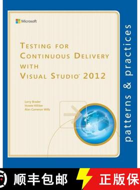 【3-4周达】Testing for Continuous Delivery with Visual Studio 2012 [9781621140184]