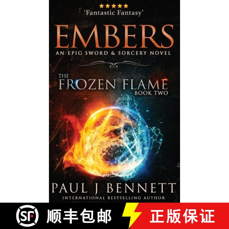 【3-4周达】Embers: A Sword & Sorcery Novel [9781989315637]