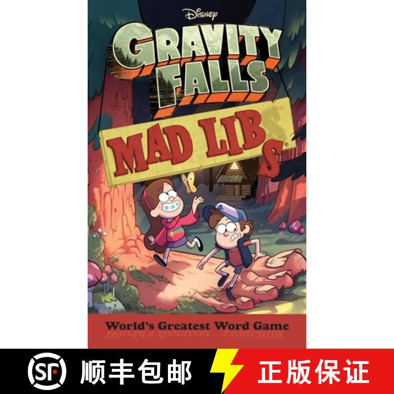 【3-4周达】Gravity Falls Mad Libs: World's Greatest Word Game [9781524787134]