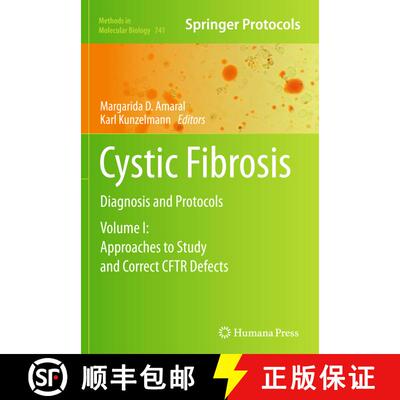 【3-4周达】Cystic Fibrosis : Diagnosis and Protocols, Volume I: Approaches to Study and Correct CFTR ... [9781617791161]