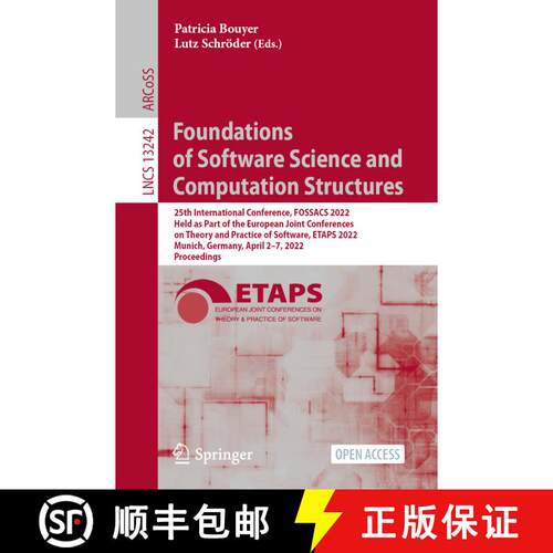 【3-4周达】Foundations of Software Science and Computation Structures: 25th International Conference,... [9783030992521]
