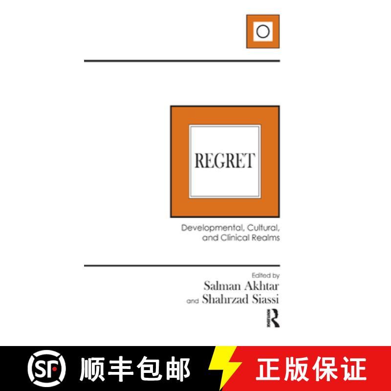 【3-4周达】Regret: Developmental, Cultural, and Clinical Realms [9780367323141]
