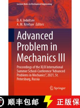【3-4周达】Advanced Problem in Mechanics III: Proceedings of the XLIX International Summer School-Con... [9783031372452]