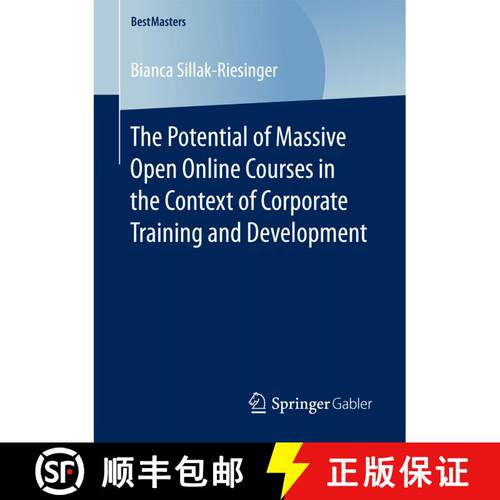 【3-4周达】The Potential of Massive Open Online Courses in the Context of Corporate Training and Deve... [9783658166489]