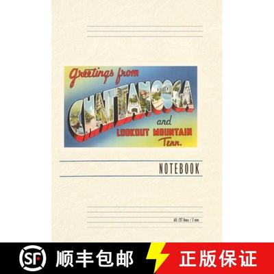 【3-4周达】Vintage Lined Notebook Greetings from Chattanooga, Tennessee [9798385447510]