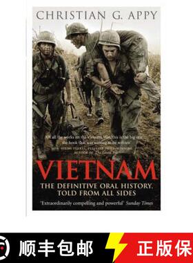 【3-4周达】Vietnam : The Definitive Oral History, Told From All Sides [9780091910129]