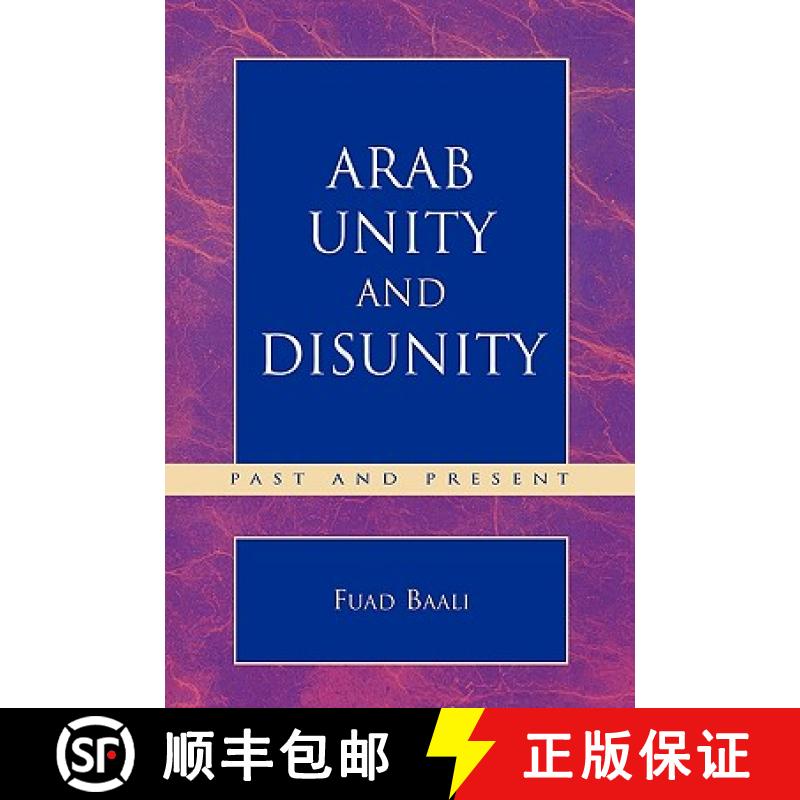 预订 Arab Unity and Disunity : Past and Present [9780761829157]