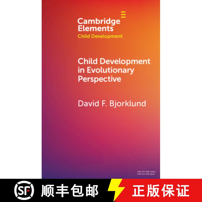 【3-4周达】Child Development in Evolutionary Perspective [9781108791502]