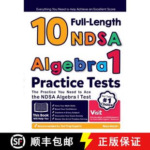 【3-4周达】10 Full Length NDSA Algebra I Practice Tests: The Practice You Need to Ace the NDSA Algebr... [9781637194959]