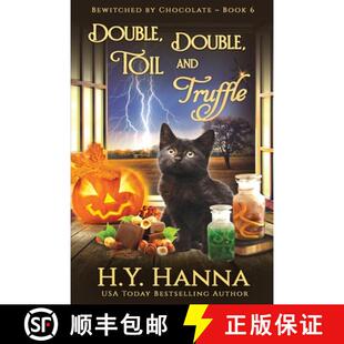 【3-4周达】Double, Double, Toil and Truffle (LARGE PRINT): BEWITCHED BY CHOCOLATE Mysteries ~ Book 6 [9781922436160]