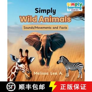 Animals Sounds 9781967064168 Simply Facts Wild and 预订 Movements