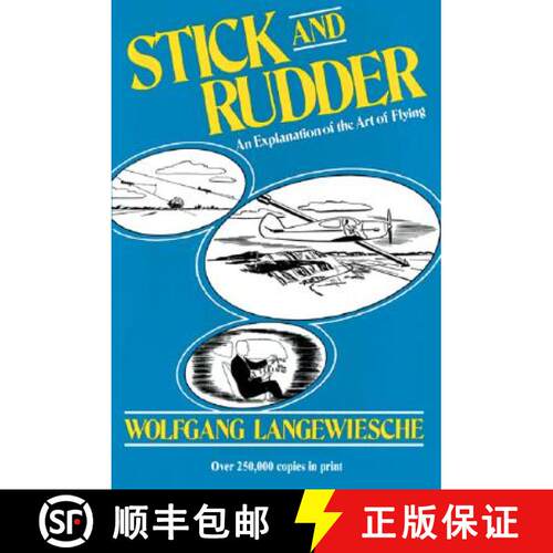 【3-4周达】精装 Stick and Rudder: An Explanation of the Art of Flying [9780070362406]
