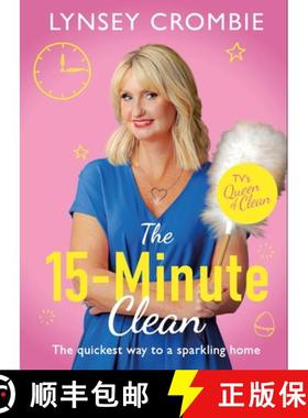 【3-4周达】Queen of Clean - The 15-Minute Clean: The quickest way to a sparkling home [9781787396135]