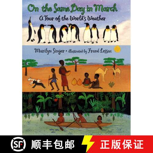 【3-4周达】On the Same Day in March: A Tour of the World's Weather [9780064435284]