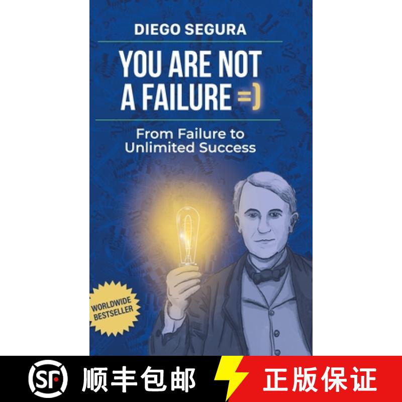【2-3周达】You Are Not a Failure: From Failure to Unlimited Success: Diego Segura [9781304236951]