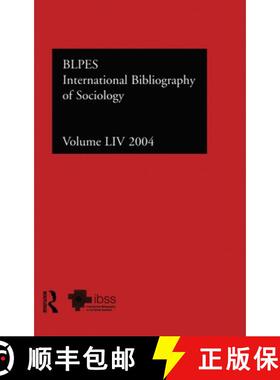 【3-4周达】IBSS: Sociology: 2004 Vol.54 : International Bibliography of the Social Sciences [9780415385008]