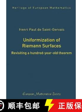 预订 Uniformization of Riemann Surfaces: Revisiting a Hundred-Year-Old Theorem [9783037191453]