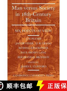 【3-4周达】Man Versus Society in Eighteenth-Century Britain: Six Points of View [9780521148092]