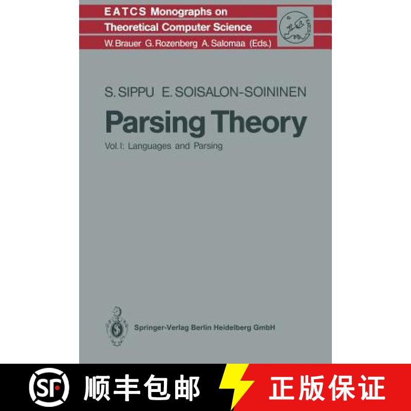 【3-4周达】Parsing Theory: Volume I Languages and Parsing [9783642648014]